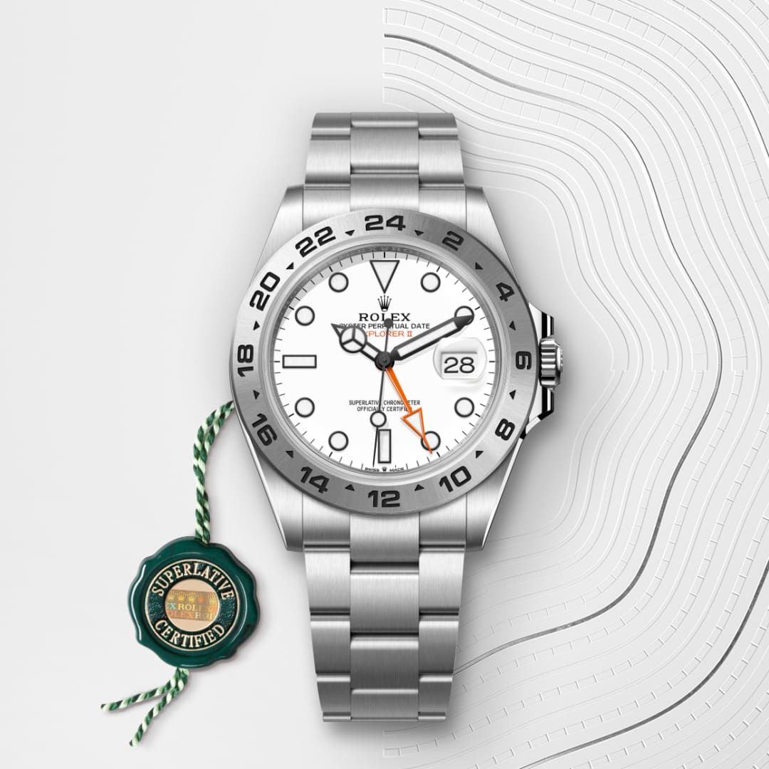 Explorer II 42mm Oyster steel – Premium Automatic Replica Watch for Men
