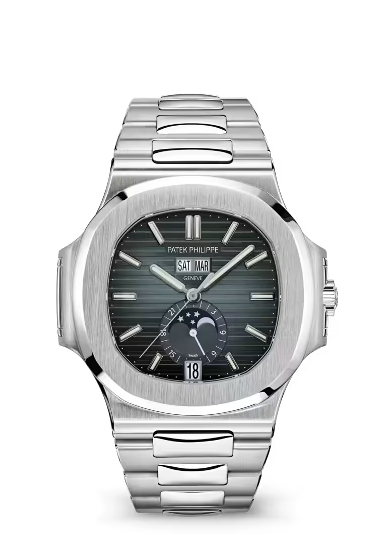 Annual Calendar Sport Watch for Men – Pure Steel | Premium Automatic Timepiece