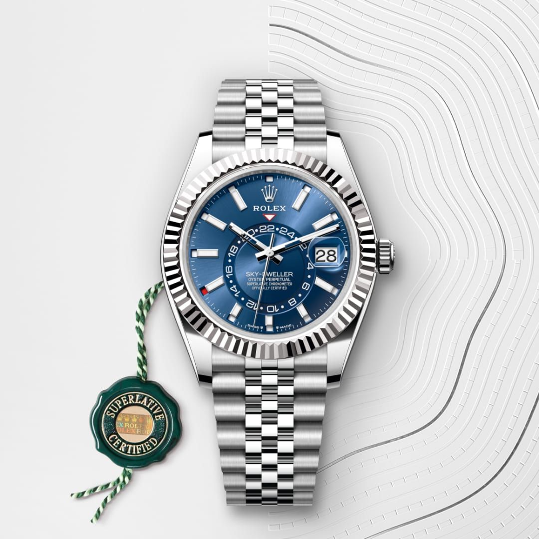 Buy Sky-Dweller Blue Dial 42MM – Steel Oyster Luxury Model