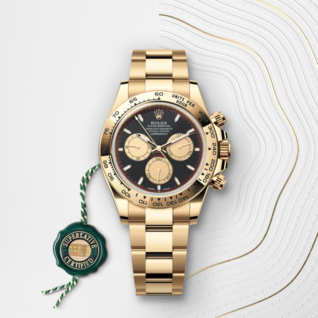 Daytona Watch 40MM – Yellow Gold & Pure Steel Men’s Chronograph