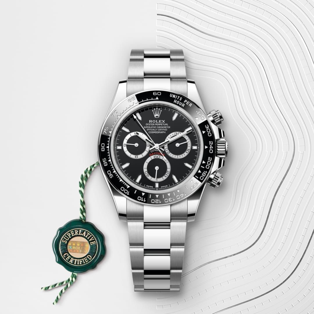 Cosmograph Daytona 40MM – 100% Steel Oyster Watch for Men