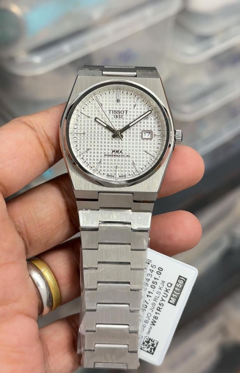 Tissot PRX – Timeless Elegance in Stainless Steel