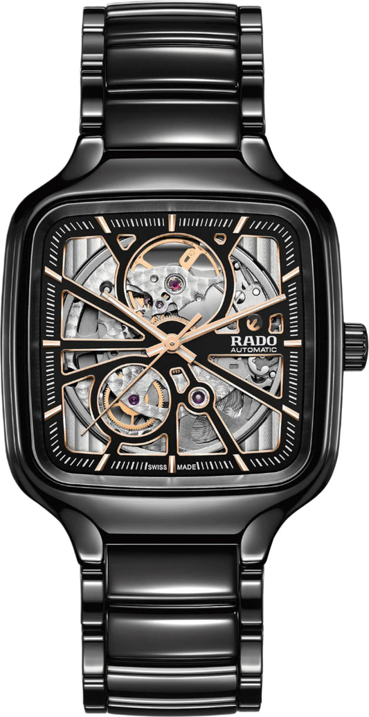 True Square Open Heart Automatic – Premium Ceramic Watch for Men
