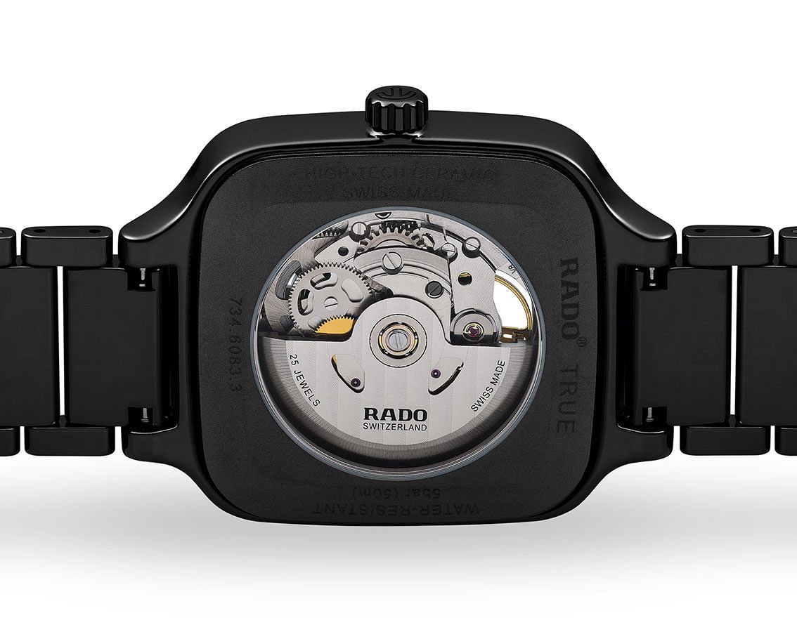 True Square Open Heart Automatic – Premium Ceramic Watch for Men