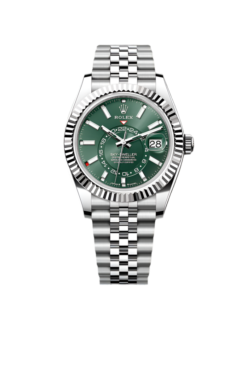 Sky-Dweller 42MM for Men – Pure Steel Oyster Luxury Model
