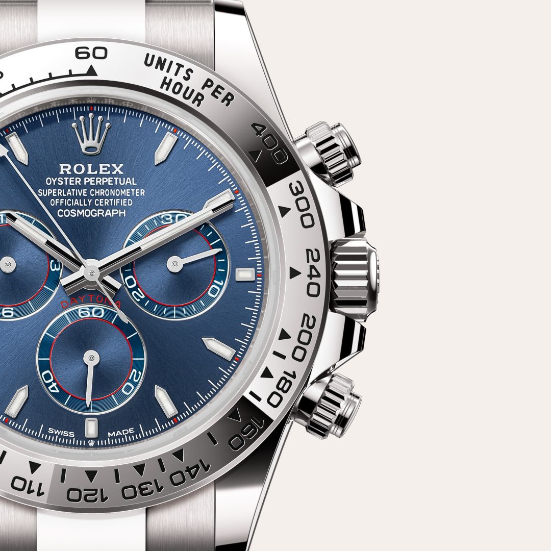 Cosmograph Daytona 40MM – Silver Steel Body, Luxury Blue Dial